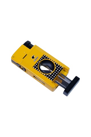 Cohiba Çift Torch Pürmüz Sarı Puro Çakmağı - Tr8968