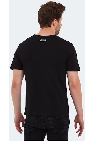 Slazenger PALLU I Erkek Siyah Tişört