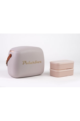 Polarbox Cooler 6 Lt - Perla Gold Yemek Termosu Çift Katman Karışık Çok Renkli