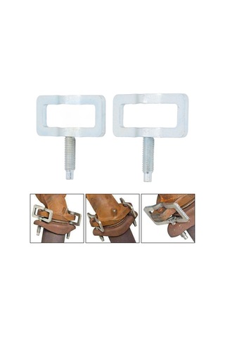 Yuntech01 Ford F-150 V8 Truck İçin 2 Adet Metal Eşyalı Egzos Manifold Sıkma Tamir Seti - Kırık/ruslu Cıvatalardan Kaynaklanan Egzos Sızıntılarını Tamir Eder