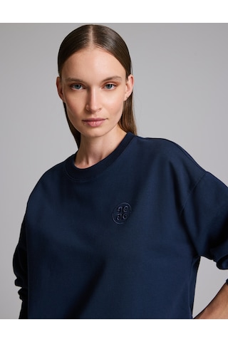 Pierre Cardin Lacivert Oversize Sweatshirt 50333429-vr033
