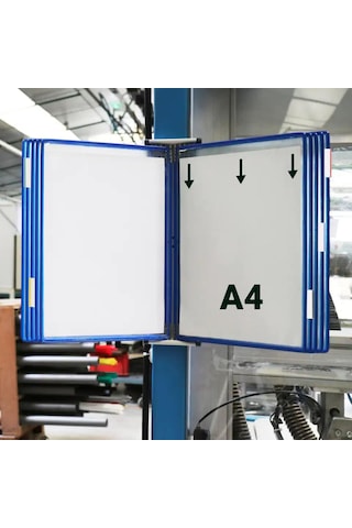 Leitz Tarifold Temel Duvar Ünitesi 10 Lu Mavi 414101