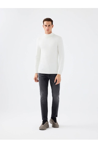 Loft Regular Fit Beyaz Erkek Kazak Lf2041623 Beyaz