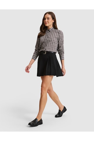 Pierre Cardin Siyah A Kesim Dokuma Etek 50331541 Vr046