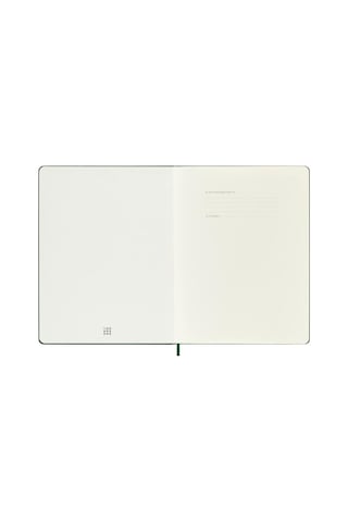 Moleskine Classic Sert Kapak Çizgisiz Defter 19x25 Myrtle Green Yeşil
