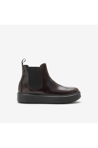 Chocolate Bot Kadın 41s2 Frau Ortıseı Chelsea Boot Kahverengi