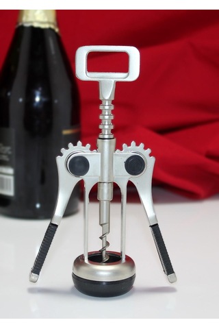 Kenpazar Paslanmaz Çelik Tirbuşon Açacak Şarap Açacağı Çok Renkli