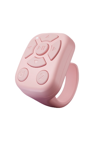 Mufunye J6 Akıllı Bluetooth Yüzük Kumandası: Fotoğraf Çekimi, E-kitap Sayfa Değiştirme, Video Kontrolü - Beyaz