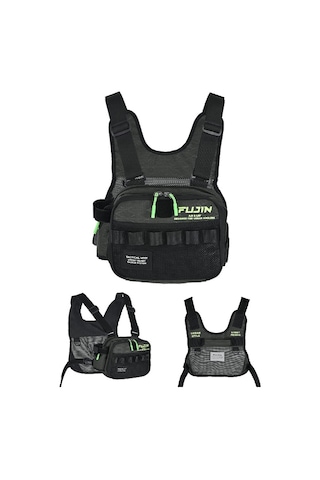 Fujin Tactical Vest Khaki Balıkçı Çantası