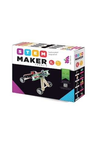 Stem - Maker Elektronik Seti Level-2 5+ Yaş 1+ Oyuncu