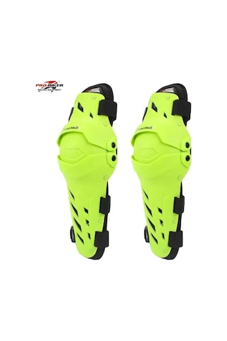 Pro Biker 800962 Mafsallı Darbelere Karşı Dayanıklı Motorsiklet Dizlik Yeşil