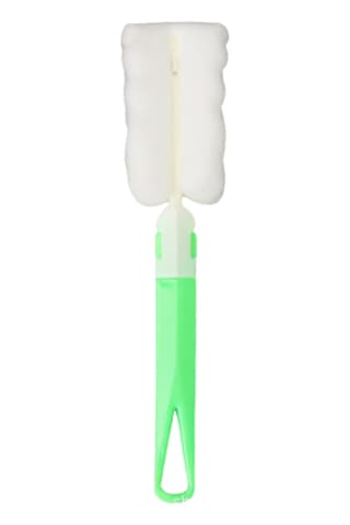 Tenfowee Yeşil Ev Tipi Uzun Saplı Sünger Bardak Fırçası - Çok Fonksiyonlu Ayırılabilir Termos Ve Bebek Biberon Temizleyici Yeşil