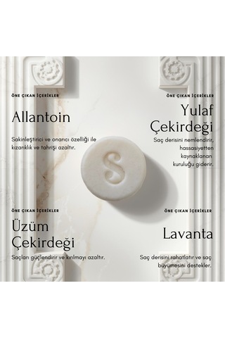 Sipea Gently Harmony Hassas Saç Derisi İçin Katı Şampuan/kadın-erkek Şampuan