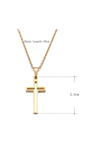 Jwl Paslanmaz Çelik Haç Kolye Istavroz Kolyesi Mini Gümüş