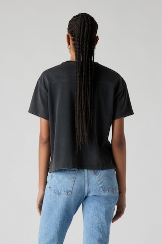 Vintage Sport Script Pirat Siyah Kadın T-shirt-12950 Siyah