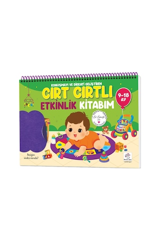 9-18 Ay Cırt Cırtlı - Keçeli Etkinlik Kitabım