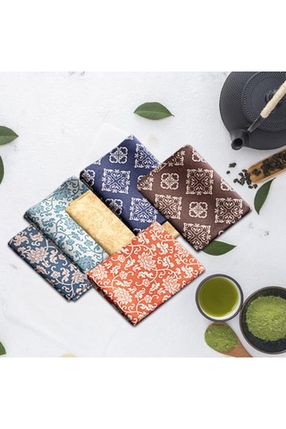 Homyl 6x Çin Emici Çay Havlusu Çaydanlık Tekrar Çok Renkli