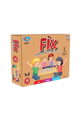 Fix - Kaydır Sırala Eğlenceyi Fix'le Eğlenceli Aile Kutu Oyunu