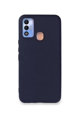 Spark 7t Kılıf First Silikon - Lacivert