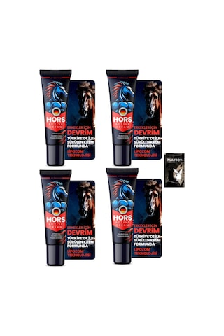 Northcity Hors Active Cream Gecikme Ve Sertleşme P.enis Kremi 50ml 4 Adet 1 Adet Jel