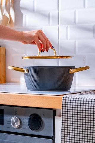 Ultimate Pro 5 Parça Tencere Seti - Siyah