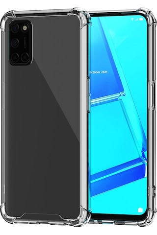 Oppo A72 Kilif Köse Korumali Seffaf Silikon Kapak 469084340