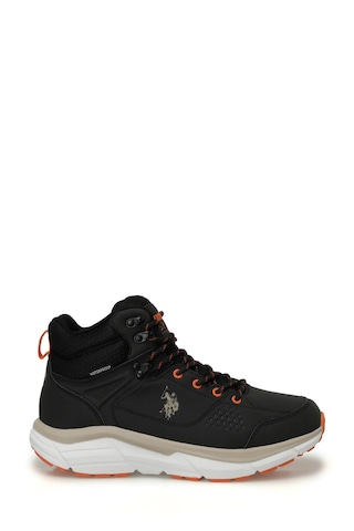 U.s. Polo Assn. Henry 4pr Siyah Erkek Waterproof Outdoor Bot Siyah