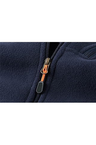 Erkek Kalınlaştırılmış Polar Kolsuz Yelek Yeşil