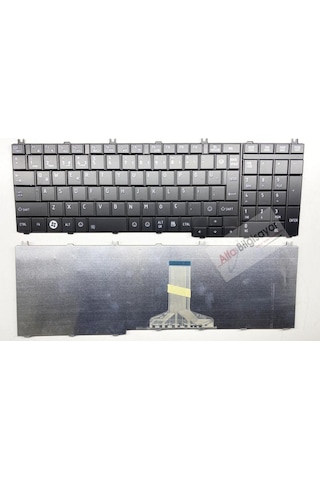 Alfabilgisayar Toshiba Uyumlu Pro C660, C660D Klavye A+++ Siyah Renk Tuş Takımı