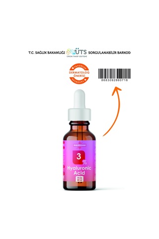 Doğal Eczane %3 Hyaluronik Asit Serum 30 ML
