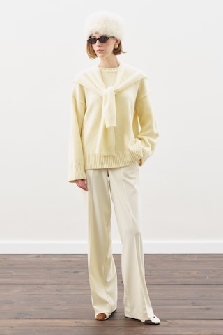 Chunky Oversıze Kazak Sarı Sarı