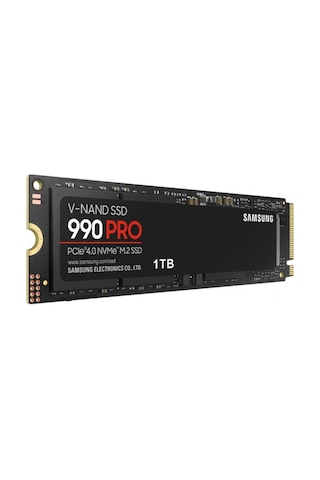 Samsung -Mz-v9p1t0bw, 990 Pro, 1tb, 7450/6900, Gen4, Nvme Pcıe M.2 2280, Ssd Türkiye Distribütörü Garantili