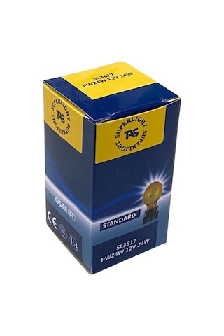 12v Gündüz Sürüş Ampulü Sarı Pw24w