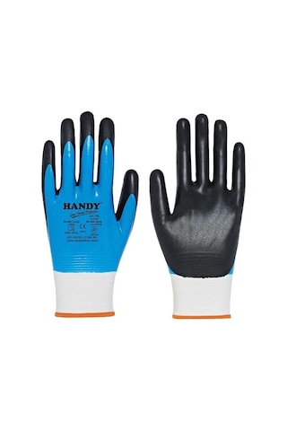 Handy H1701 Çift Kaplı Nitril Eldiven