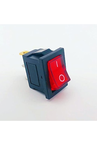 3 Pin Anahtar Ledli Kcd1 Rocker Switch Mini Buton On/off 10a 250v Işıklı