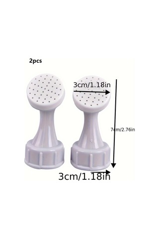 Tcherchı 2 Parça Taşınabilir Bitki Sulama Aracı Beyaz