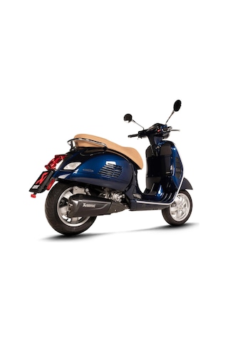 Vespa GTS-GTV 300 Egzoz SLIP-ON *Mat Siyah* Euro 5 (2020- ) / AKRAPOVIC