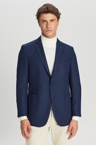 AC&Co / Altınyıldız Classics Erkek Lacı Slim Fit Dar Kesim Mono Yaka Torba Cepli Blazer Ceket Lacı