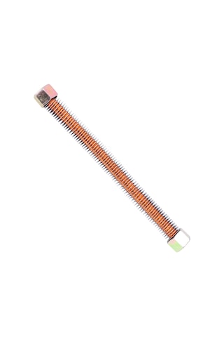 Moveevo 12mm Çelik Kaplı Alüminyum Hava Kompresörü Vana Borusu, 3/4-16unf Dişli Bağlantı, 18-30cm Uzunluk Seçenekli, Anti-koroziv, Kolay Kurulum