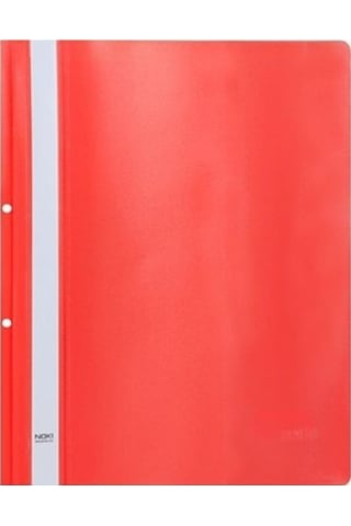 3 Paket Kiox Kırmızı Renk Telli Dosya 50 Li Paket Toplam150 Adet