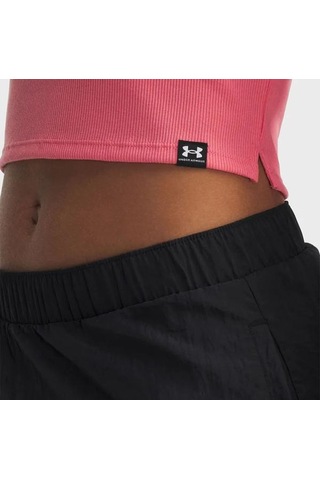 Under Armour Rival Rib Baby Kadın Pembe Polo Yaka Tişört