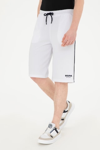 U.s. Polo Assn. Erkek Beyaz Şort Örme 50281506-vr013 Beyaz