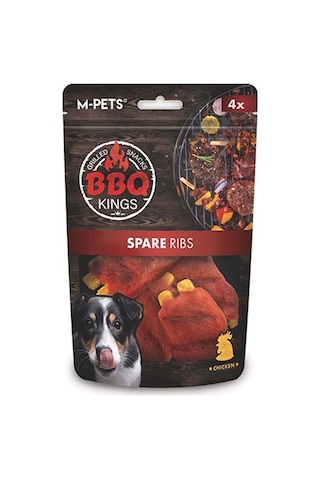 M-pets Bbq Kings Spare Ribs Tavuklu Köpek Ödül Maması 85 Gr 244-30013.01