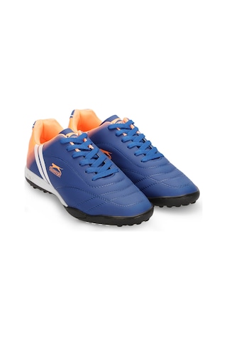 Slazenger MARK HS Çocuk Halı Saha Saks Mavi Futbol Ayakkabısı