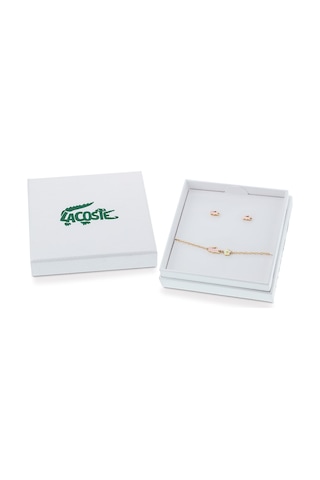 Lacoste LACJ2070030 Kadın Bileklik ve Küpe Seti Çok Renkli