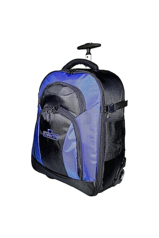 Chanta Tc620 Sırt Ve Çekçekli Takım Çantası 49x36x26cm - Su Geçirmez Polyester Denim Kumaş