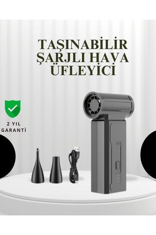 Hepsi Taşınabilir Şarjlı Güçlü Hava Üfleme Aleti Çok Yönlü Kullanım Najmaddin