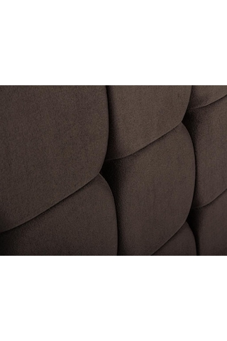 Niron Rama 160cm Çift Kişilik Başlık, Füme Soho Kumaş Yatak Başlığı