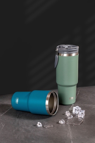 Tyeso Dailyneed Termos Vakumlu Paslanmaz Çelik İki Katmanlı 900ml Çağla Yeşili