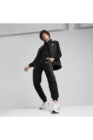 Puma Ferrari Race Mt7 Vest Erkek Ceket-siyah